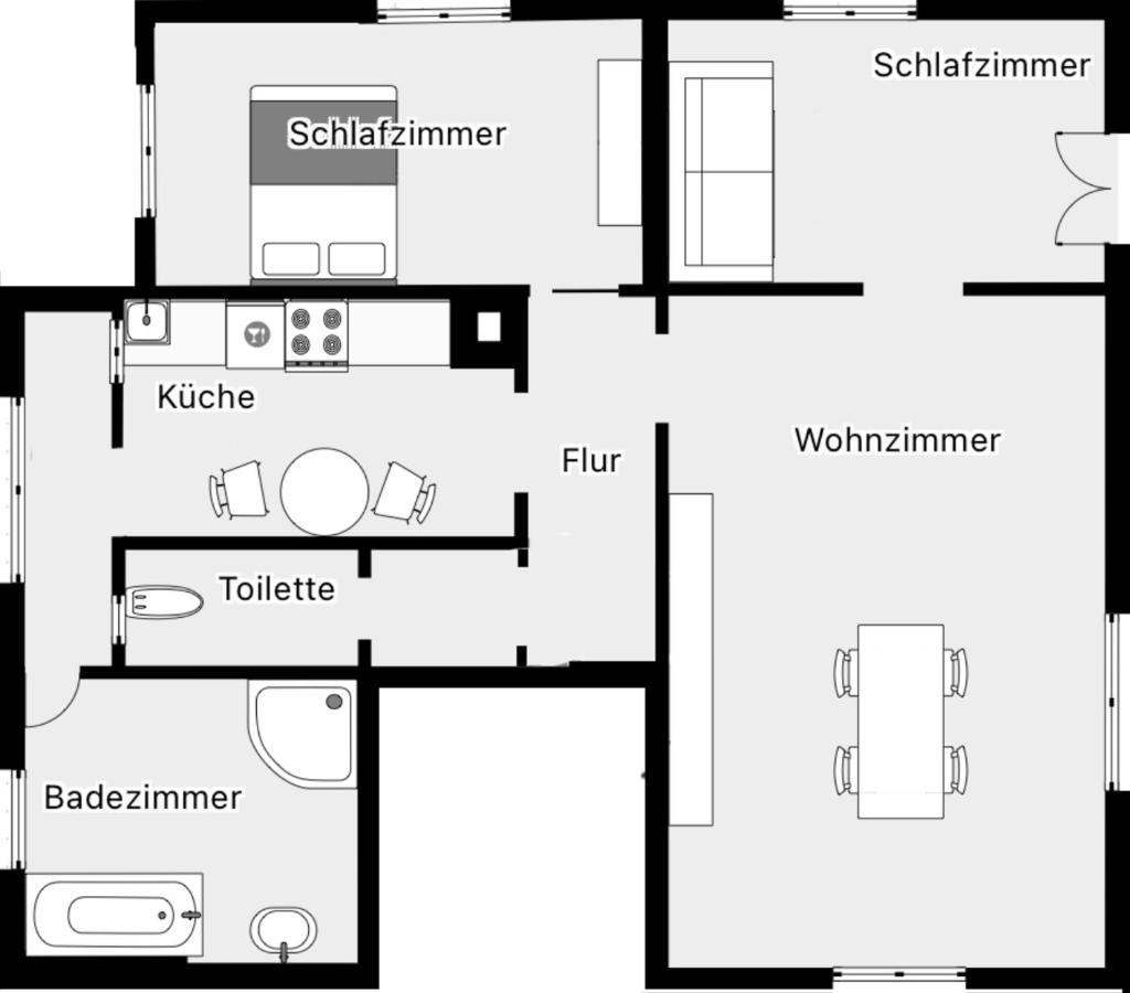 Appartement Zwergdackeladlerhirsch à Beuron Extérieur photo